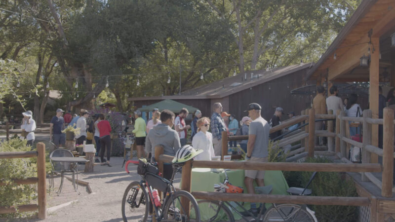 Bike in Coffee at Old Town Farm